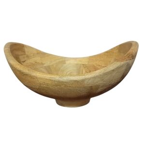 Handcrafted India Wooden Natural Materials Artisian‎ Decorative Wooden Bowl